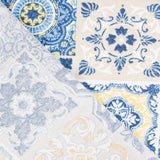 Mosaik Fleckenschutz Tischtuch Blau - Ribes y Casals