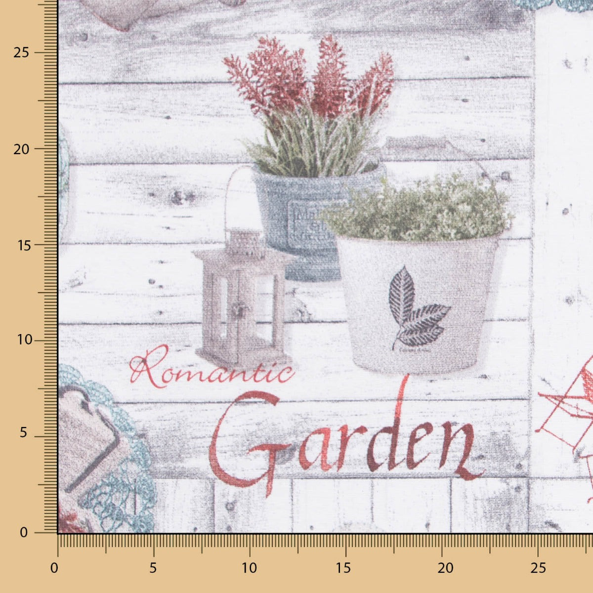 Romantic Garden schmutzabweisende Tischdecke - Ribes y Casals