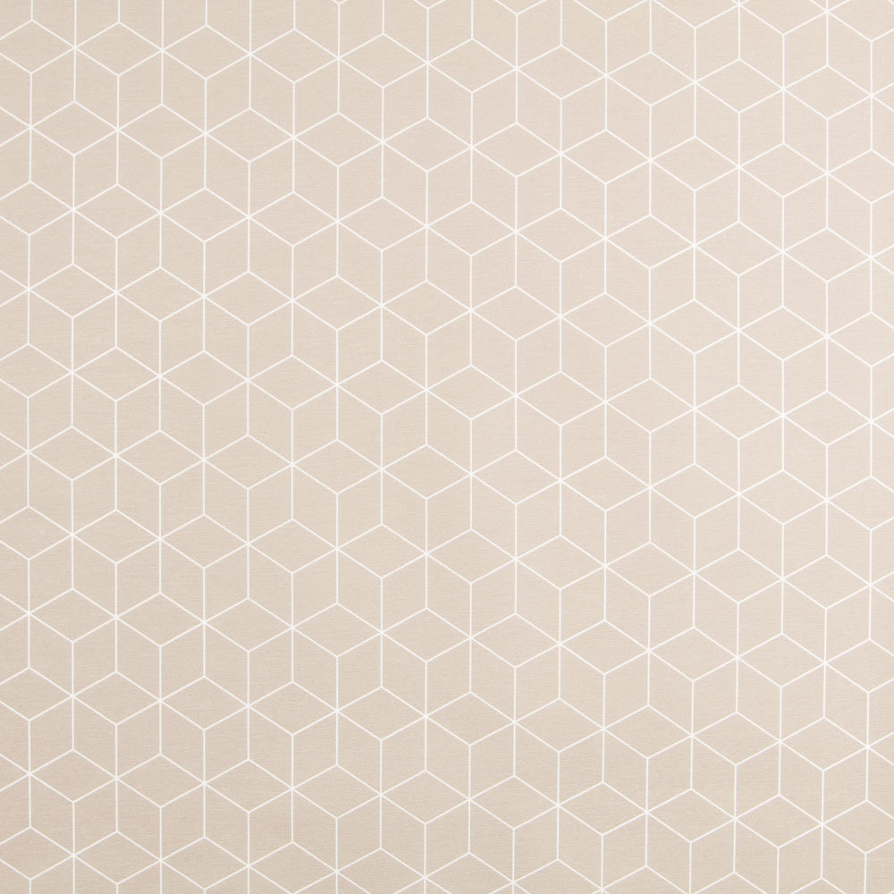 Anti-Fleck-Tischdecke Cube Beige - Ribes y Casals