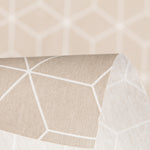Anti-Fleck-Tischdecke Cube Beige - Ribes y Casals