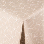 Anti-Fleck-Tischdecke Cube Beige - Ribes y Casals
