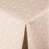 Anti-Fleck-Tischdecke Cube Beige - Ribes y Casals