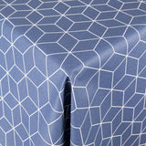Anti-Fleck-Tischdecke Cube Blau - Ribes y Casals