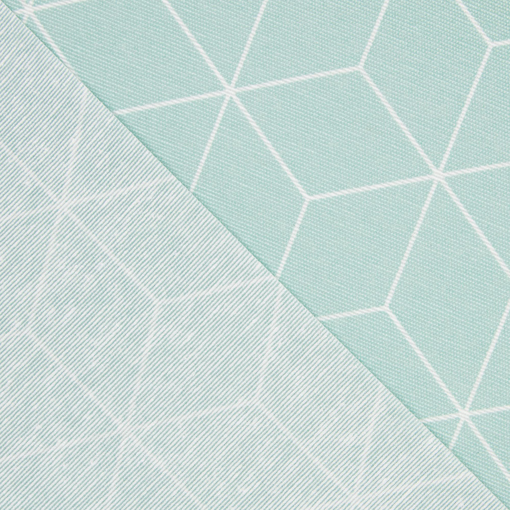 Anti-Fleck-Tischdecke Cube Grün - Ribes y Casals