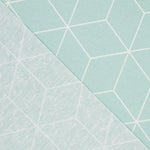 Anti-Fleck-Tischdecke Cube Grün - Ribes y Casals