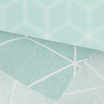 Anti-Fleck-Tischdecke Cube Grün - Ribes y Casals