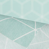 Anti-Fleck-Tischdecke Cube Grün - Ribes y Casals