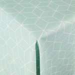 Anti-Fleck-Tischdecke Cube Grün - Ribes y Casals