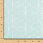 Anti-Fleck-Tischdecke Cube Grün - Ribes y Casals