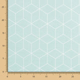 Anti-Fleck-Tischdecke Cube Grün - Ribes y Casals