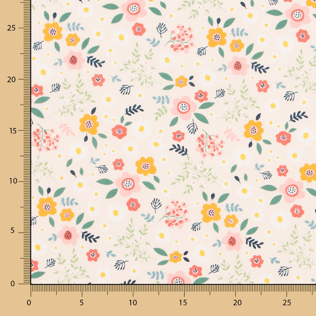 Cotton Flowes Creme - Ribes y Casals