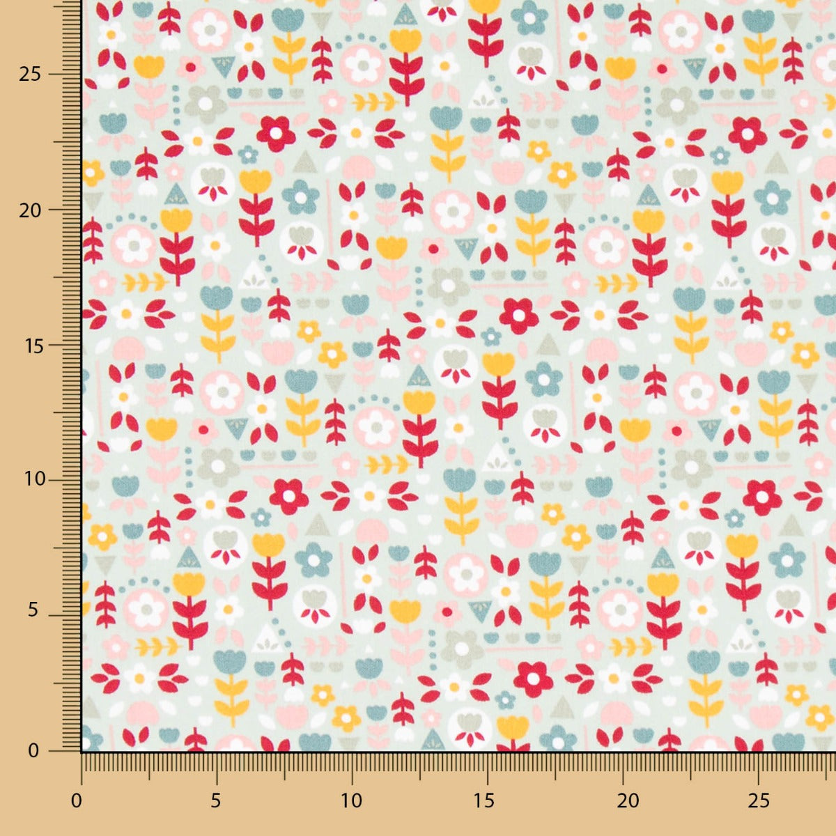 Mosaikblumen aus Baumwolle - Ribes y Casals
