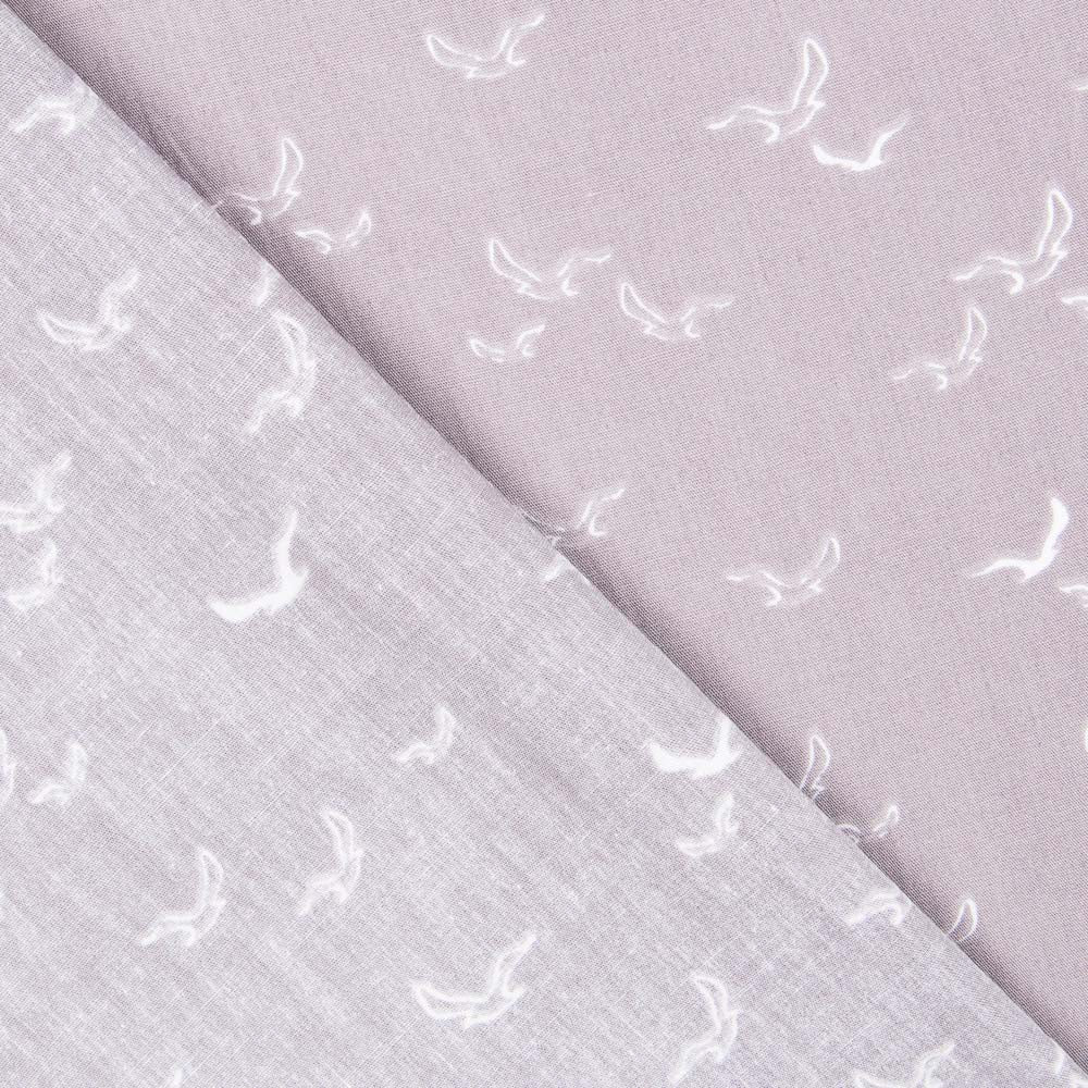 Baumwolle Gaviotas Grau - Ribes y Casals
