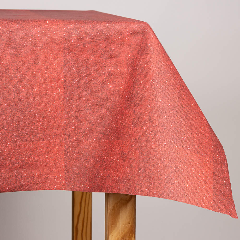 Stain Resin Tischtuch Weihnachten Rot - Ribes y Casals