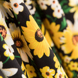 Polyester-Krepp-Gänseblümchen Gelb - Ribes y Casals