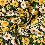 Polyester-Krepp-Gänseblümchen Gelb - Ribes y Casals