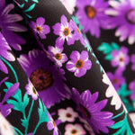 Polyester-Krepp Margaritas Lila - Ribes y Casals