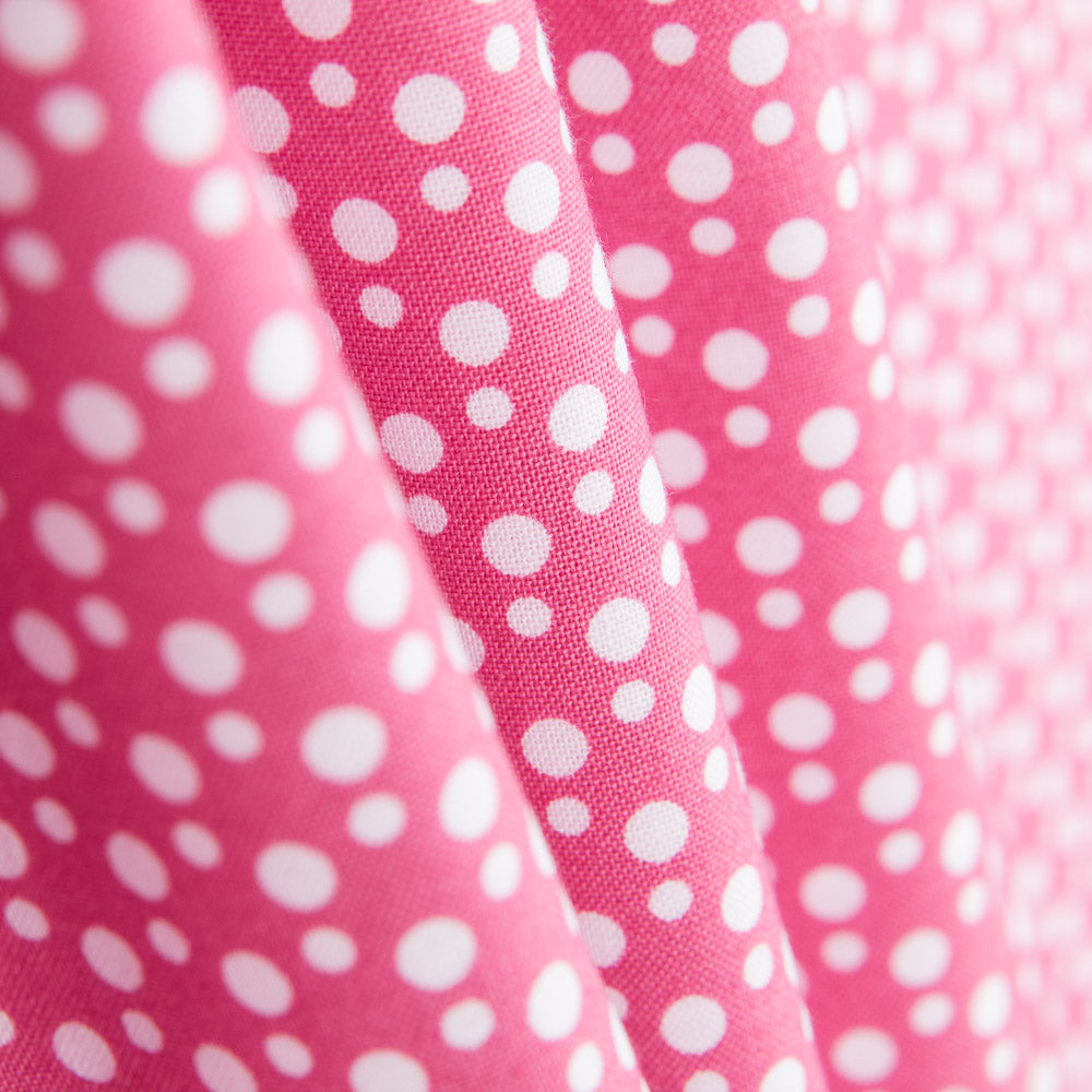 Baumwolle Polka Dots Klein Himbeere - Ribes y Casals