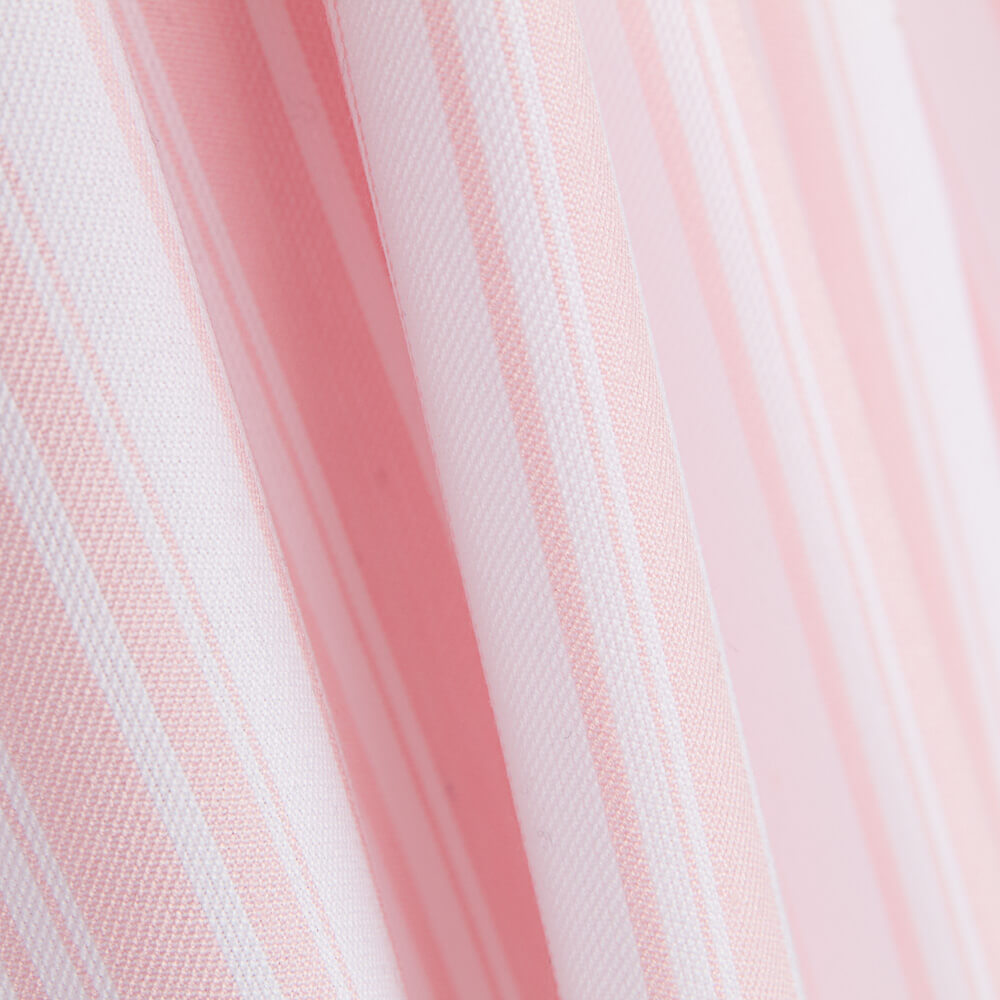 Rosa gestreifter Twill - Ribes y Casals
