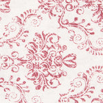 Bedrucktes Segeltuch Barock Rustikal Granatrot - Ribes y Casals