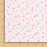Rosa Eiscreme Popeline - Ribes y Casals