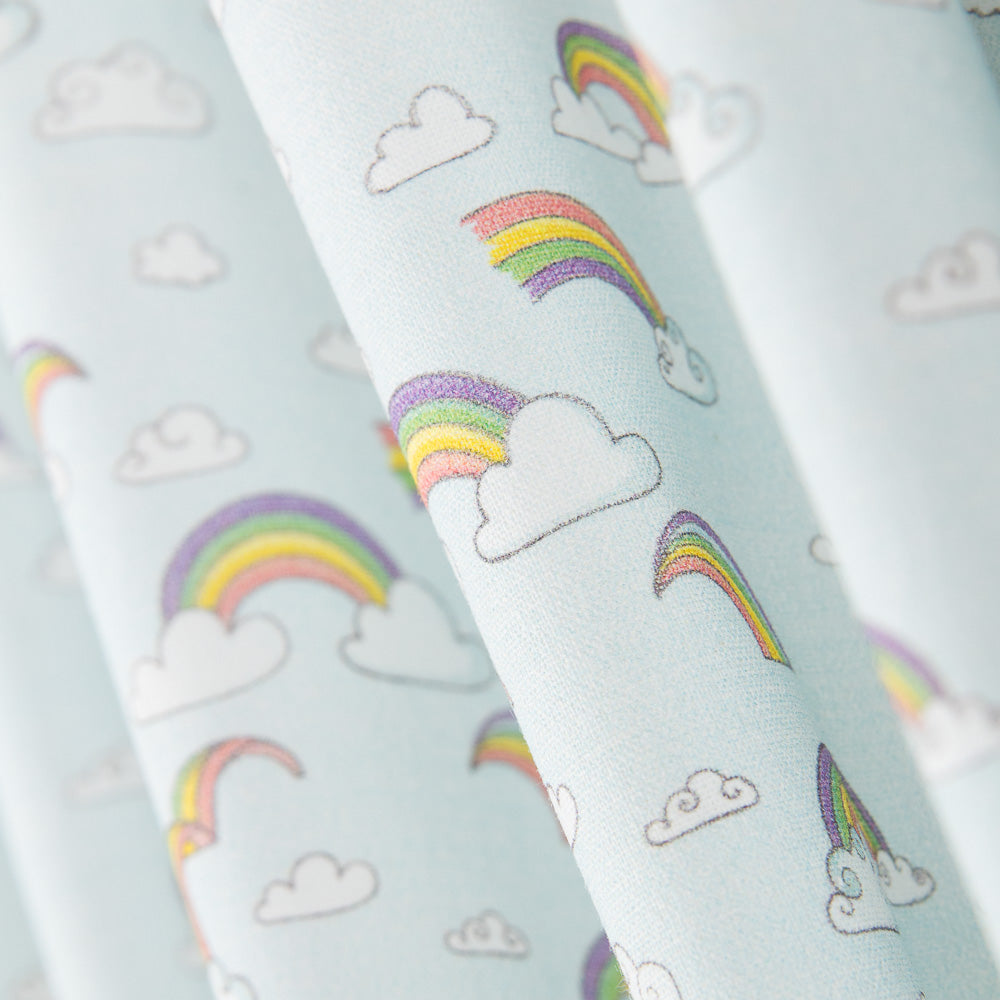 Mini-Regenbogen-Popeline - Ribes y Casals