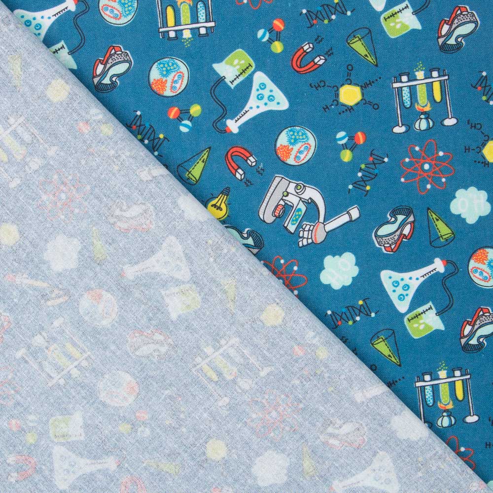 Baumwolle Labor Blau - Ribes y Casals