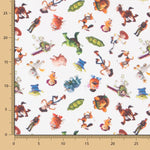 Toy Story Baumwolle Weiß - Ribes y Casals