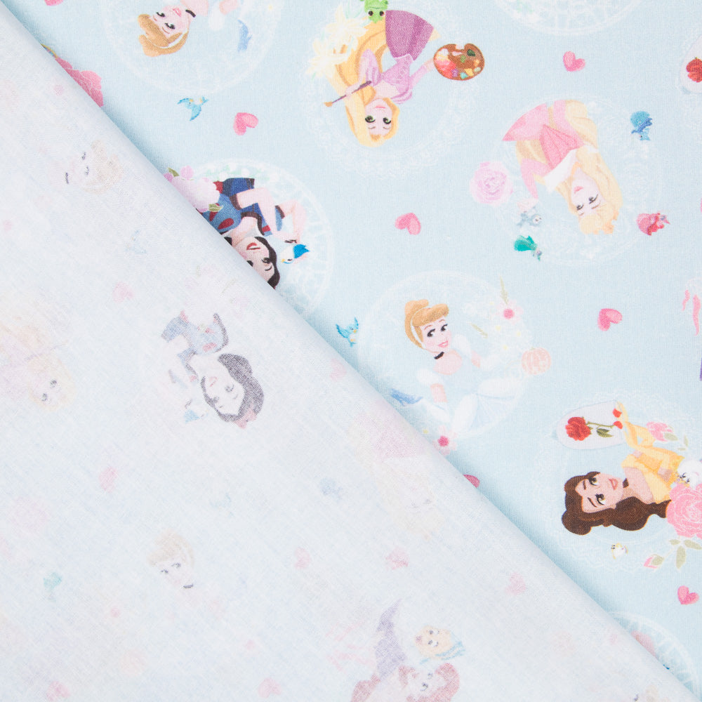Disney Prinzessinnen Blau Baumwolle - Ribes y Casals