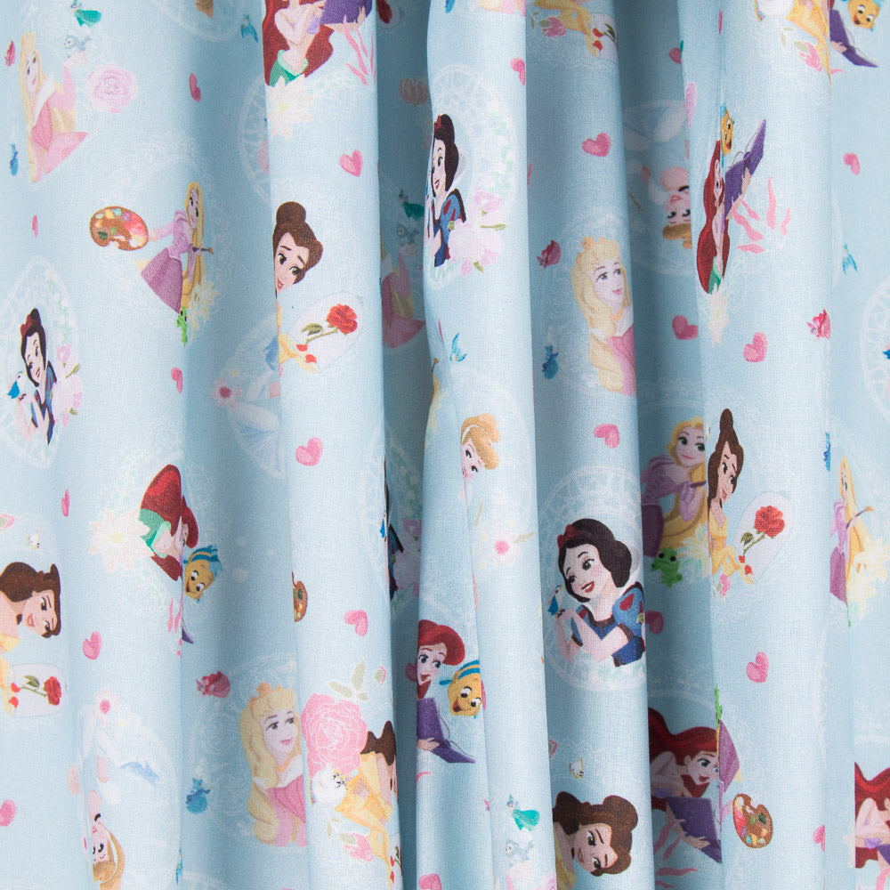 Disney Prinzessinnen Blau Baumwolle - Ribes y Casals
