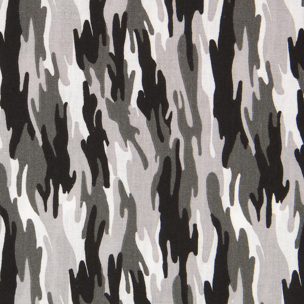 Baumwolle Camouflage Grau - Ribes y Casals