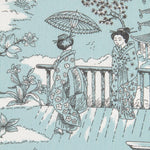Geisha Anti-Fleck Tischtuch Blau - Ribes y Casals