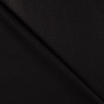 Schwarze Satin-Baumwoll-Popeline - Ribes y Casals