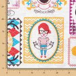 Hipster bedrucktes Segeltuch - Ribes y Casals