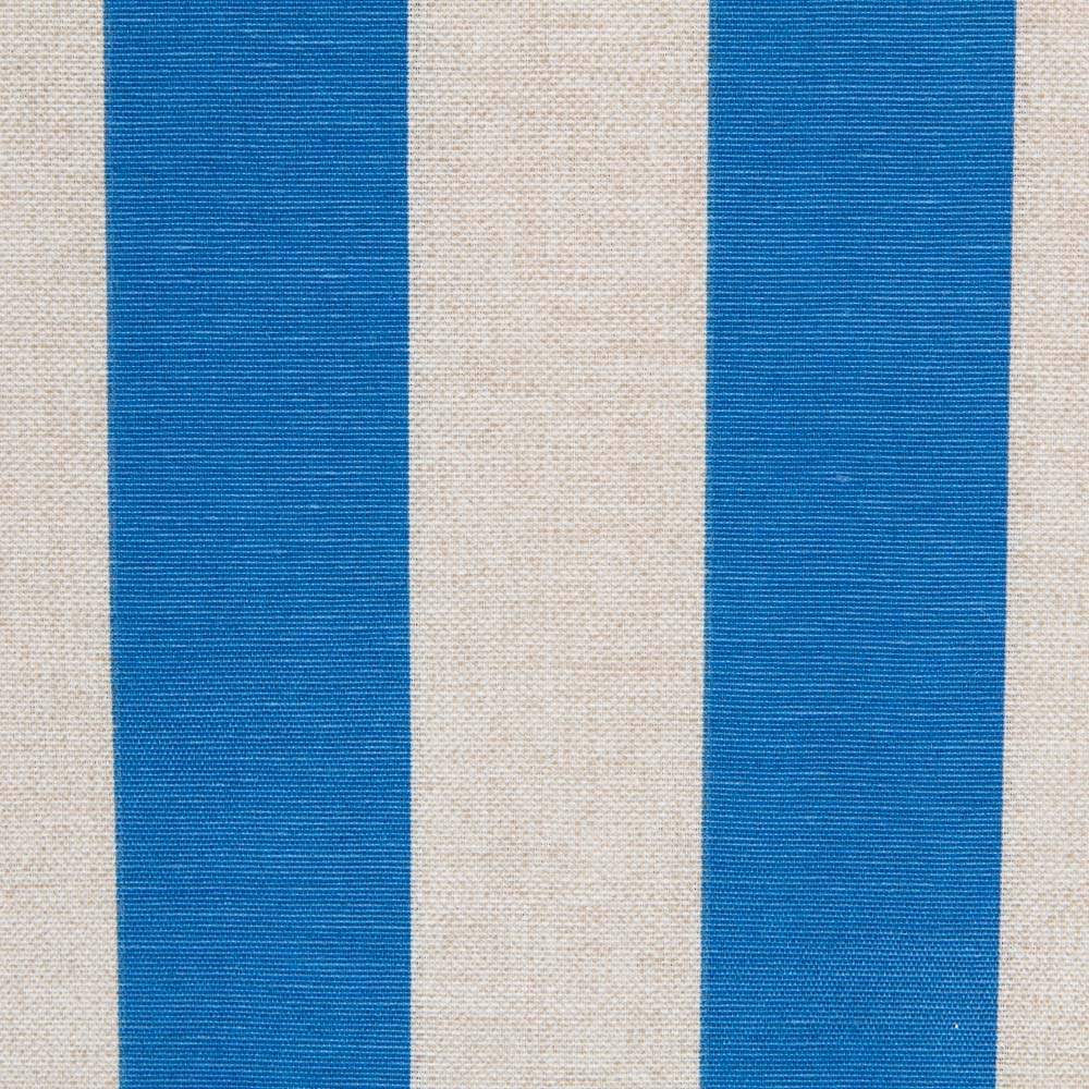 Bedrucktes Segeltuch Blau Beige Gestreift - Ribes y Casals