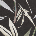 Bedruckter Canvas-Stoff Tropic Schwarz - Ribes y Casals