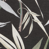 Bedruckter Canvas-Stoff Tropic Schwarz - Ribes y Casals