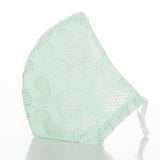Hygienemaske Openwork Grün - Ribes y Casals