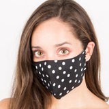 Polka Dot Hygienemaske Weiß - Ribes y Casals