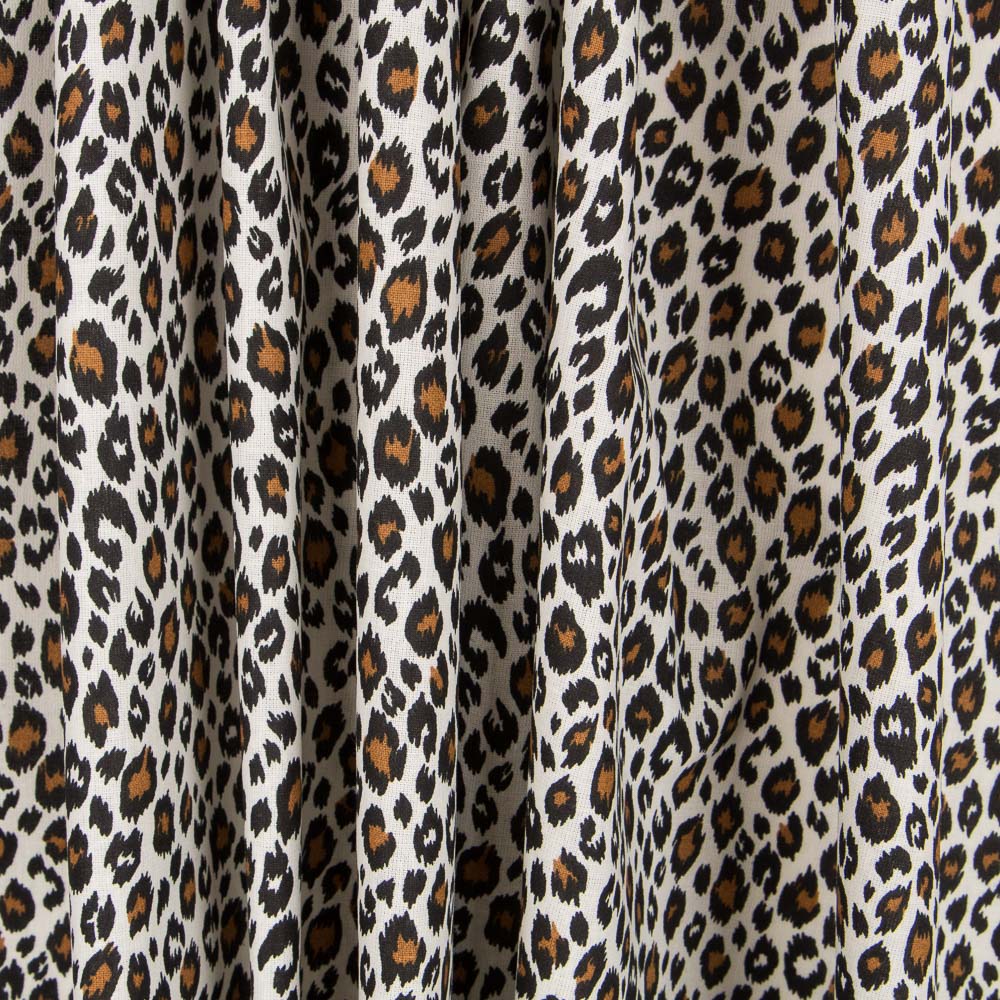 Baumwolle Leopard Ecru - Ribes y Casals