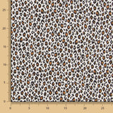 Baumwolle Leopard Ecru - Ribes y Casals