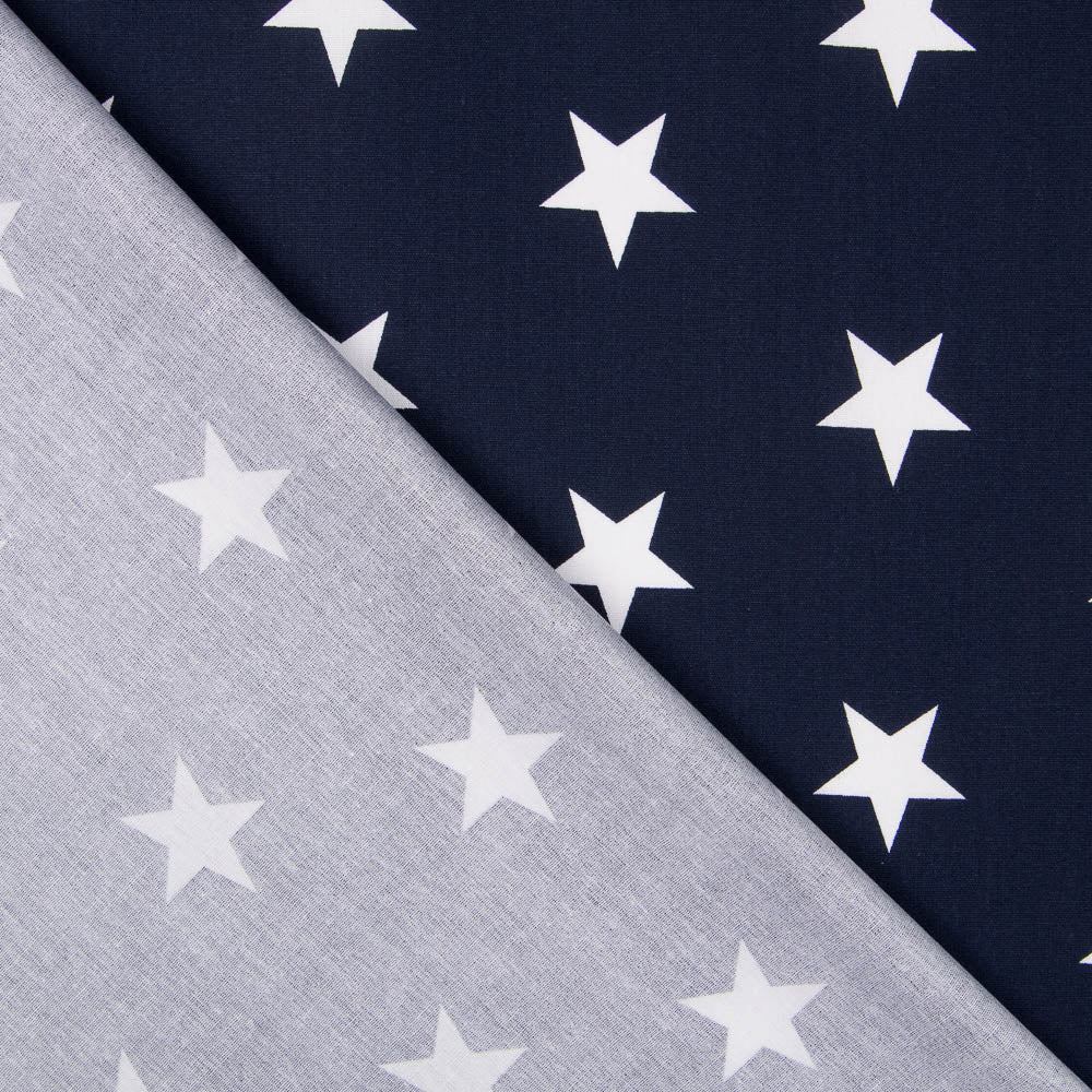 Baumwolle Maxi Star Navy Star - Ribes y Casals