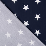 Baumwolle Maxi Star Navy Star - Ribes y Casals