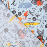 Hellblau Zoo Cotton - Ribes y Casals