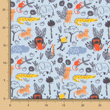 Hellblau Zoo Cotton - Ribes y Casals