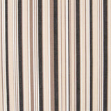 Reststück Outdoor-Segeltuch, schwarz, mehrfarbig gestreift – verschiedene Maße x Breite 160 cm - Ribes y Casals