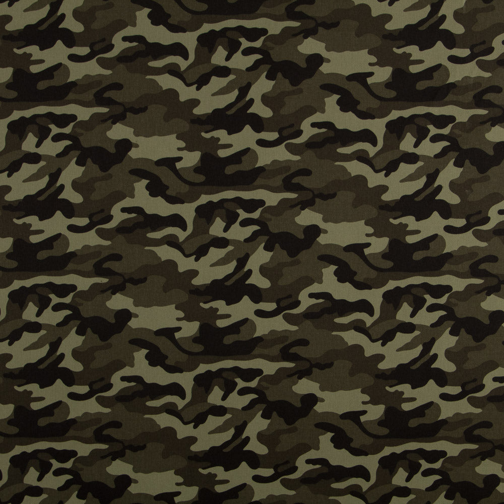 Sustained Cotton Camouflage Grün - Ribes y Casals