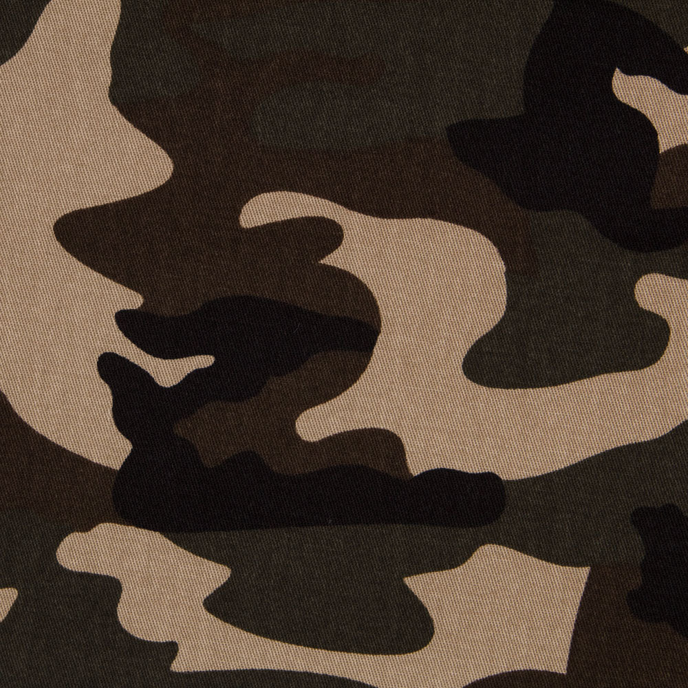 Dicker Twill Tarnfarbe Braun - Ribes y Casals