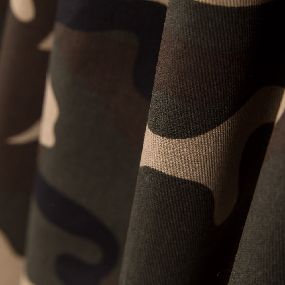 Dicker Twill Tarnfarbe Braun - Ribes y Casals
