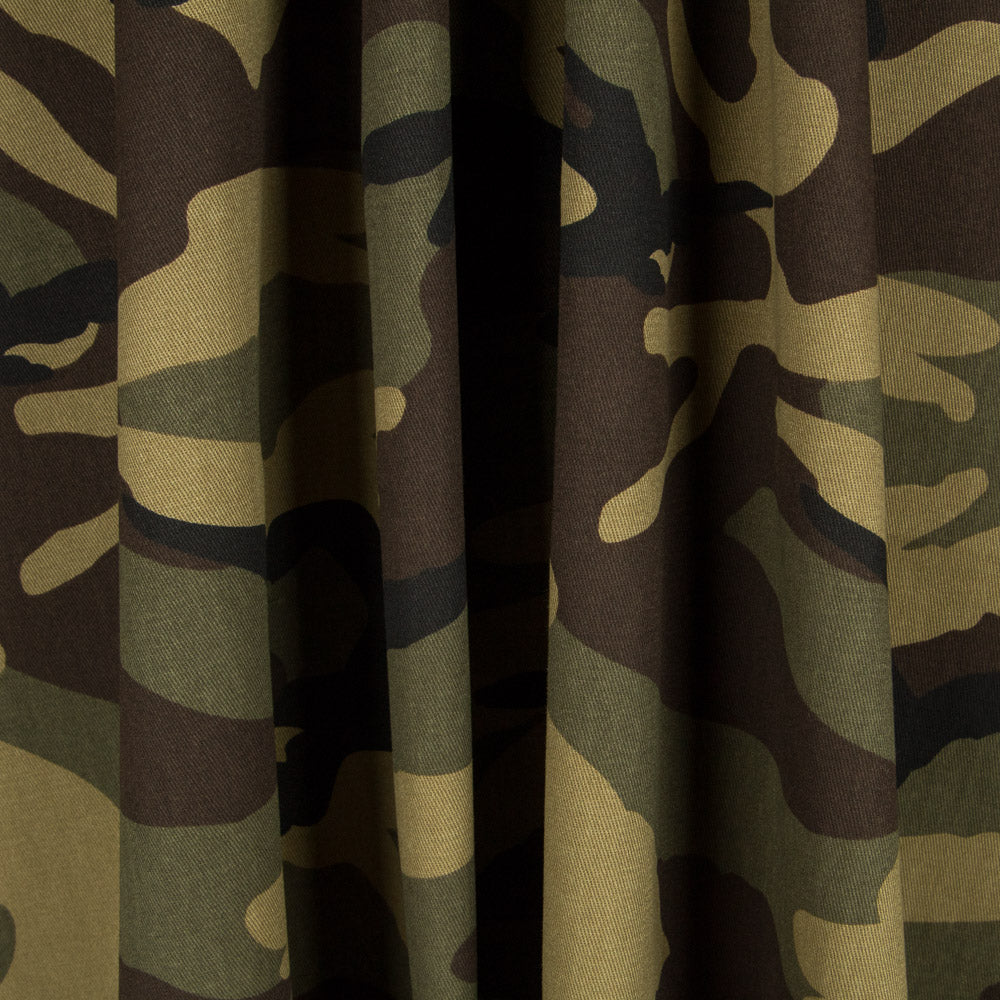 Dicker Twill Tarnfarbe Grün - Ribes y Casals